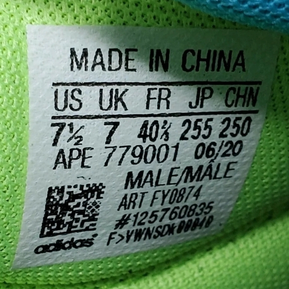 Adidas Harden VOL. 4 GCA FY0874 Black Coral Pink Signal Green Men's Size 7.5 New - Picture 3 of 11